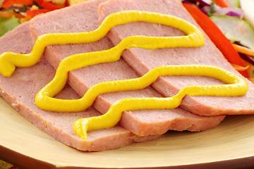 Image showing Spam And Mustard