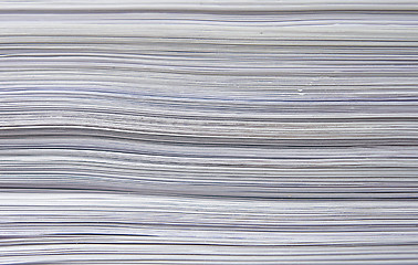 Image showing Pile of paper