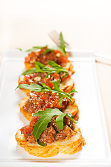 Image showing italian bruschetta