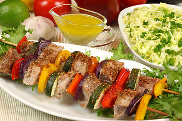 Image showing Shish kebab