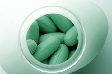 Image showing Jar with capsules