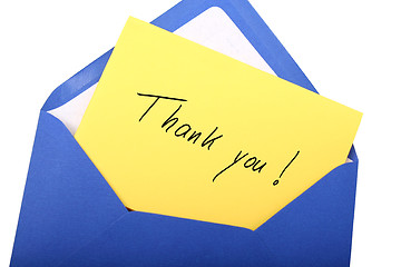 Image showing Thank you