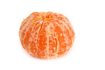 Image showing Pealed mandarin orange