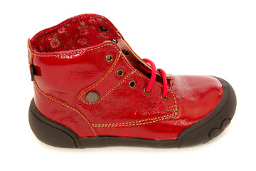 Image showing Red shoe