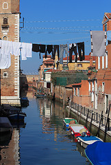 Image showing Venetian canal 