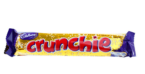 Image showing Cadbury Crunchie chocolate bar