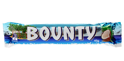 Image showing Bounty chocolate bar