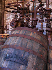 Image showing Whiskey barrel 