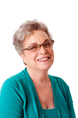 Image showing Beautiful Happy smiling senior woman face