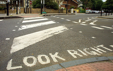 Image showing Zebra Crossing