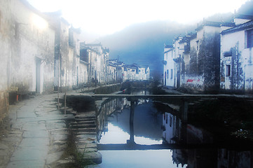 Image showing Landscape of ancient village