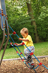 Image showing Kid at playground 