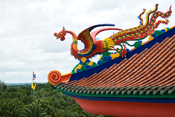 Image showing Chinese architecture in Thailand