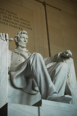 Image showing Abraham Lincoln memorial