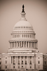 Image showing The Capitol Hill building 