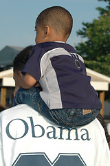 Image showing Barack Obama rally at Nissan Pavilion VA - 2008