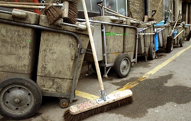 Image showing Street Cleaners