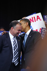 Image showing Barack Obama rally