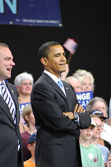 Image showing Barack Obama rally 