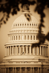 Image showing The Capitol Hill building 