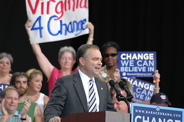 Image showing Barack Obama rally 