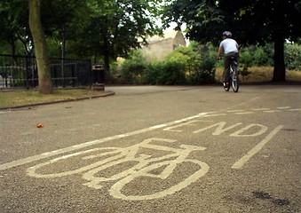 Image showing Cycle Lane