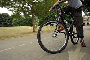 Image showing Cyclist