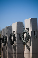 Image showing World War II Memorial 