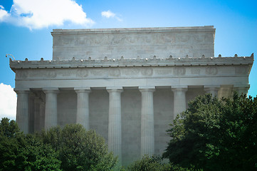 Image showing Lincolns Memorial