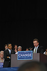 Image showing Barack Obama rally 