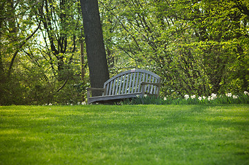 Image showing Park Bench