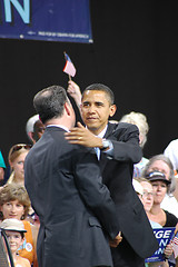 Image showing Barack Obama rally 