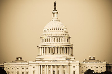 Image showing The Capitol Hill building 