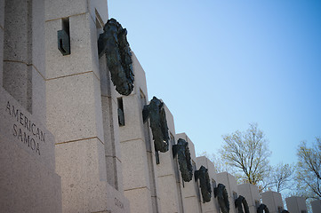 Image showing World War II Memorial 