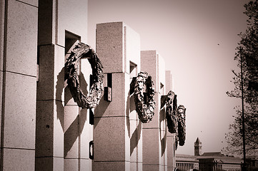 Image showing World War II Memorial