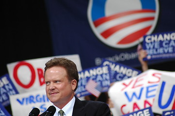 Image showing Barack Obama rally 