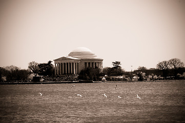 Image showing Jefferson memorial