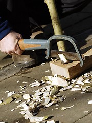 Image showing Wood Cutter