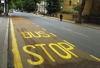 Image showing Bus Stop