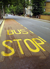 Image showing Bus Stop