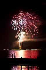 Image showing Wannsee in Flammen