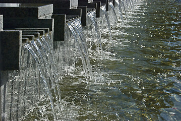 Image showing Modern fountain