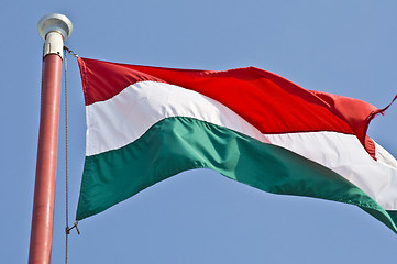 Image showing Hungarian flag