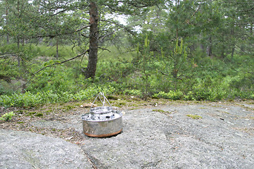 Image showing Camping kettle