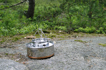 Image showing Camping kettle