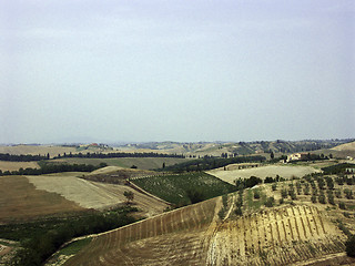 Image showing Brown hills