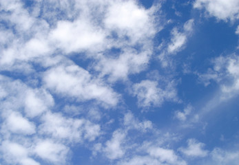 Image showing Blue Sky with Clouds