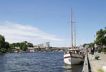 Image showing Boat at Dock