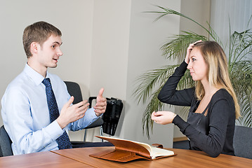 Image showing Business Interview