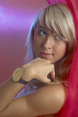 Image showing Girl with watch